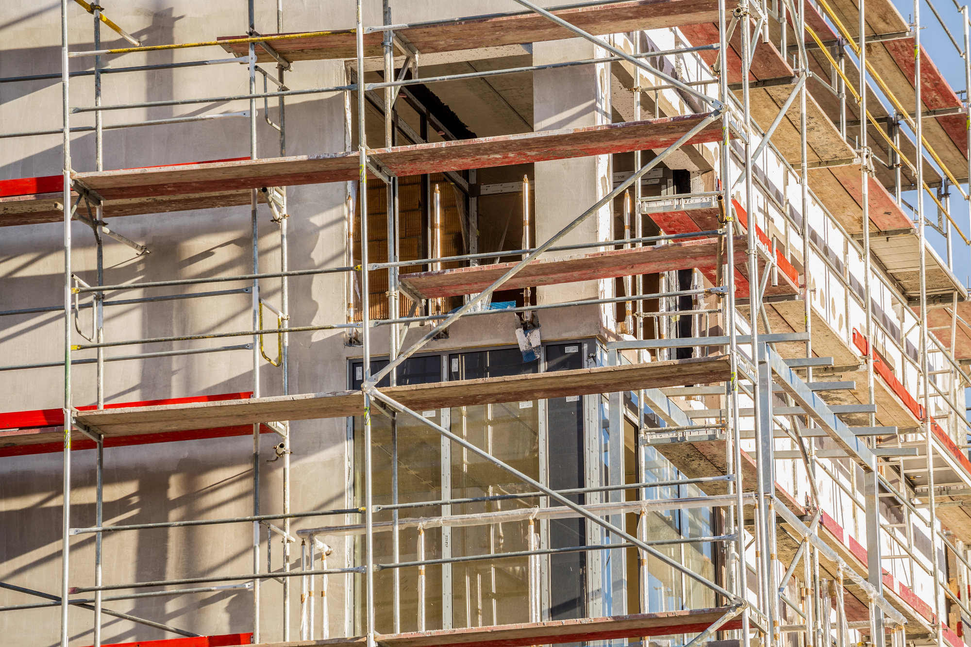 Različni gradbeni odri za različne namene